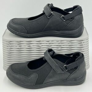 Drew Buttercup Comfort Adjustable Shoes Black Size 12